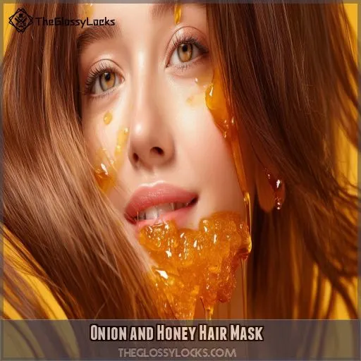 Onion and Honey Hair Mask