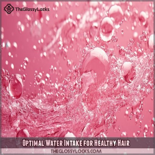 Optimal Water Intake for Healthy Hair