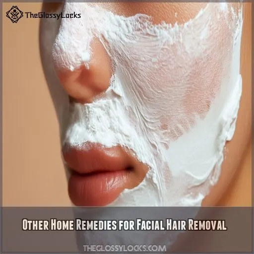 Other Home Remedies for Facial Hair Removal