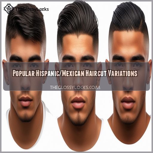 Popular Hispanic/Mexican Haircut Variations