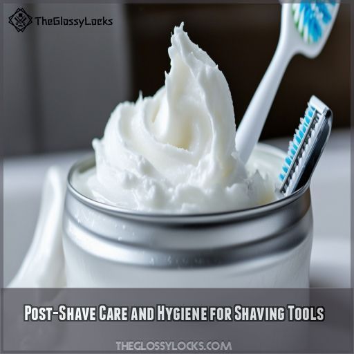 Post-Shave Care and Hygiene for Shaving Tools