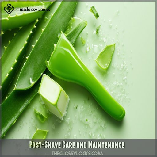 Post-Shave Care and Maintenance