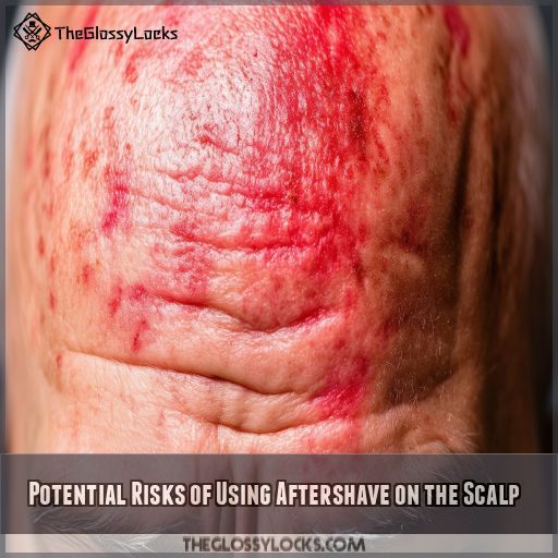 Potential Risks of Using Aftershave on the Scalp