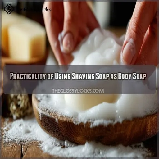 Practicality of Using Shaving Soap as Body Soap