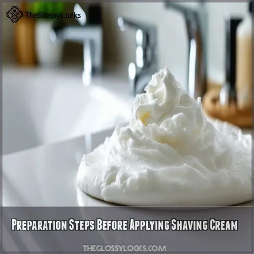 Preparation Steps Before Applying Shaving Cream