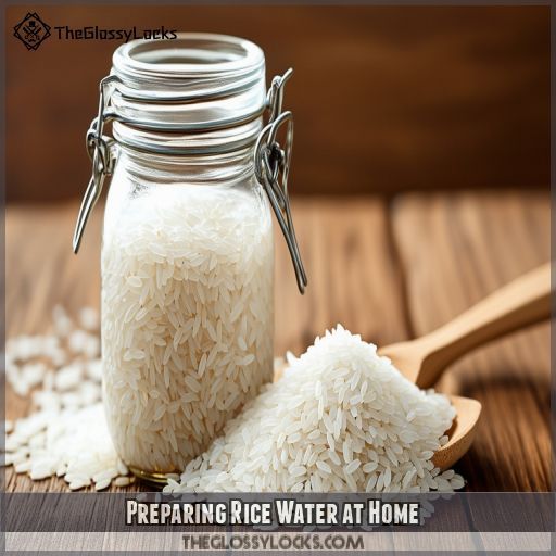 Preparing Rice Water at Home