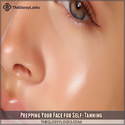 Prepping Your Face for Self-Tanning