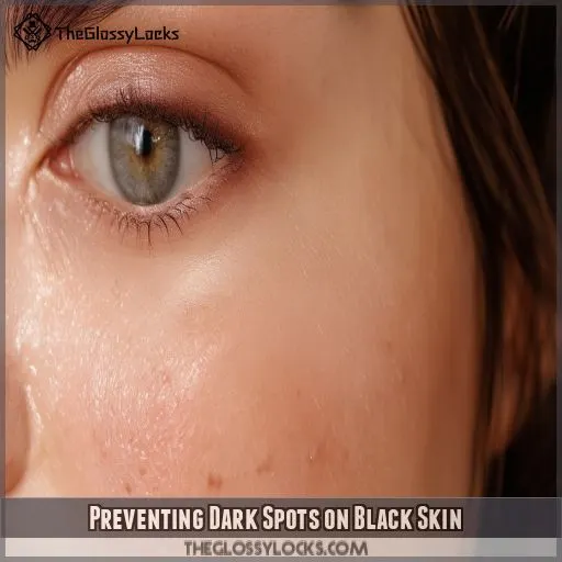 Preventing Dark Spots on Black Skin