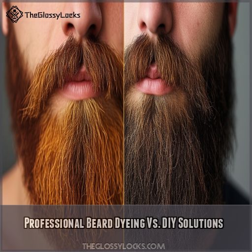 Professional Beard Dyeing Vs. DIY Solutions