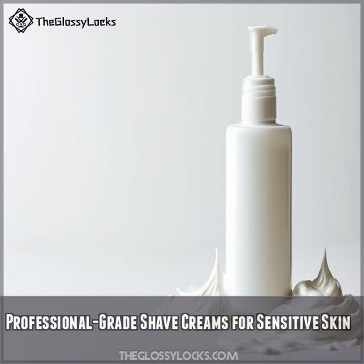 Professional-Grade Shave Creams for Sensitive Skin
