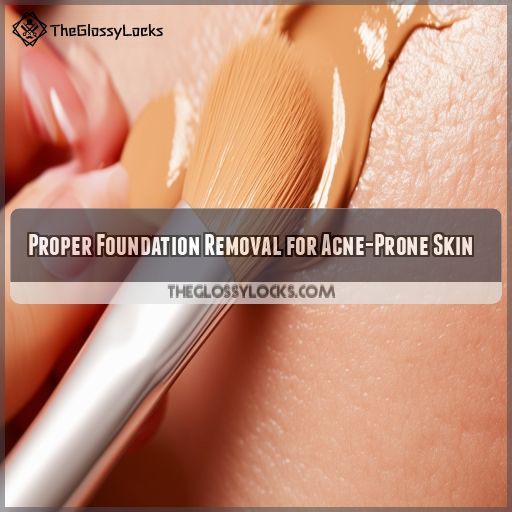 Proper Foundation Removal for Acne-Prone Skin