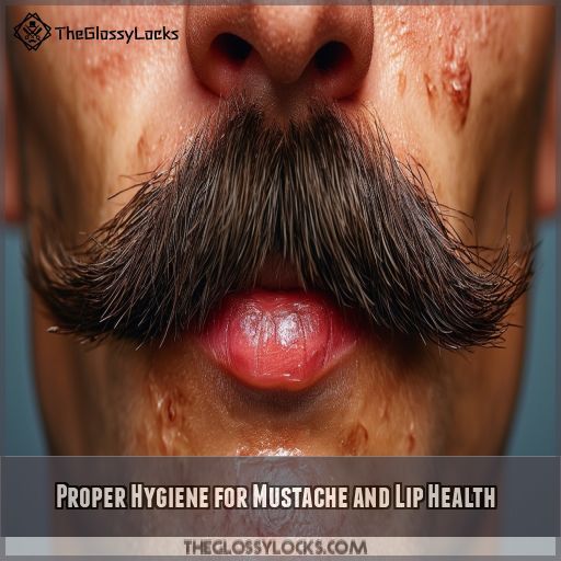 Proper Hygiene for Mustache and Lip Health