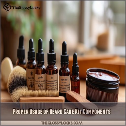 Proper Usage of Beard Care Kit Components