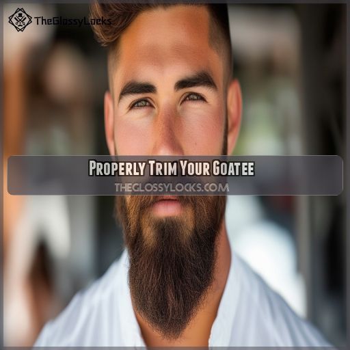 Properly Trim Your Goatee