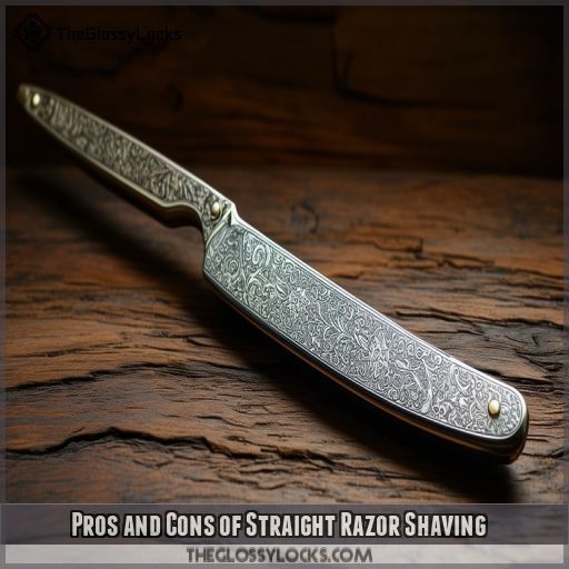 Pros and Cons of Straight Razor Shaving
