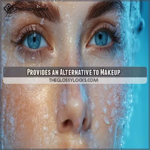 Provides an Alternative to Makeup