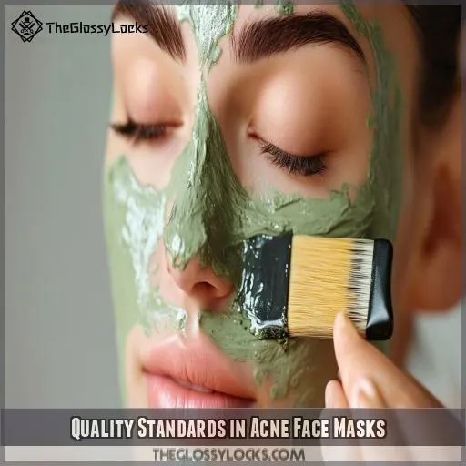 Quality Standards in Acne Face Masks