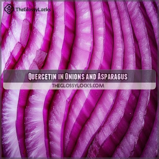 Quercetin in Onions and Asparagus