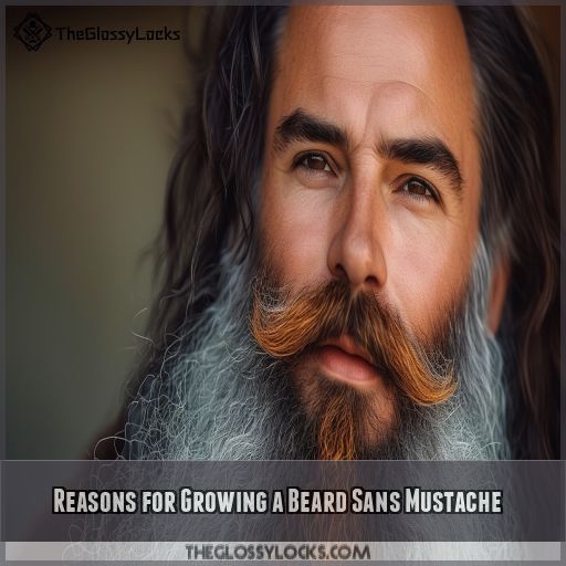 Reasons for Growing a Beard Sans Mustache