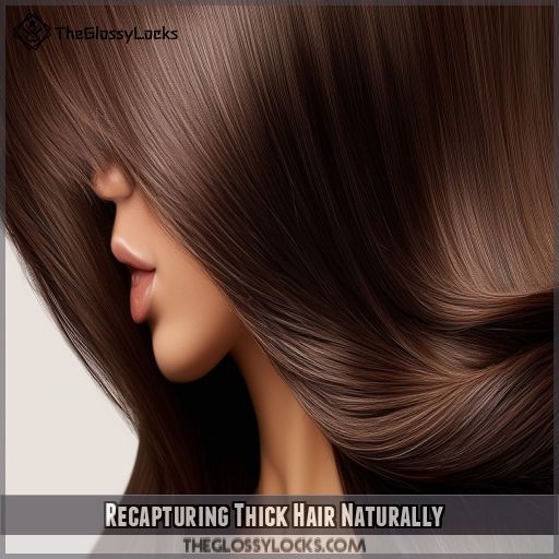 Recapturing Thick Hair Naturally