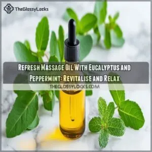 refresh massage oil with eucalyptus peppermint essential oils review