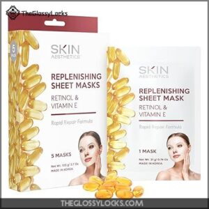 Retinol & Vitamin E Sheet B09V1JZGVM