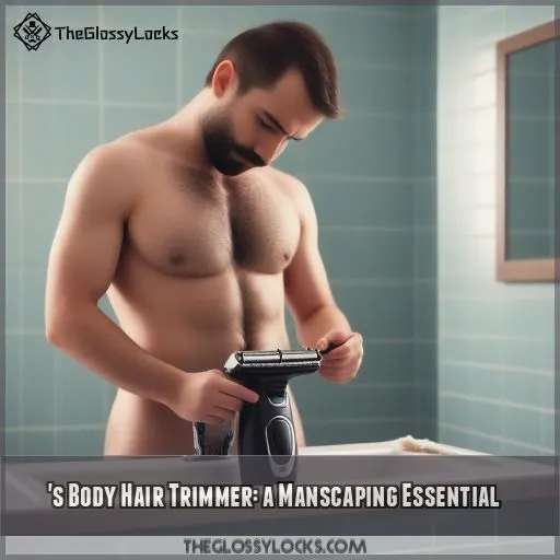 s body hair trimmer a manscaping essential