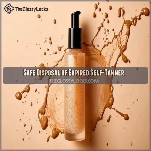 Safe Disposal of Expired Self-Tanner