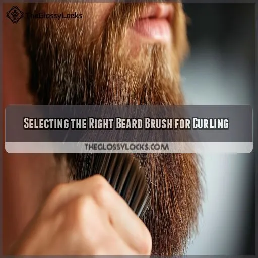 Selecting the Right Beard Brush for Curling