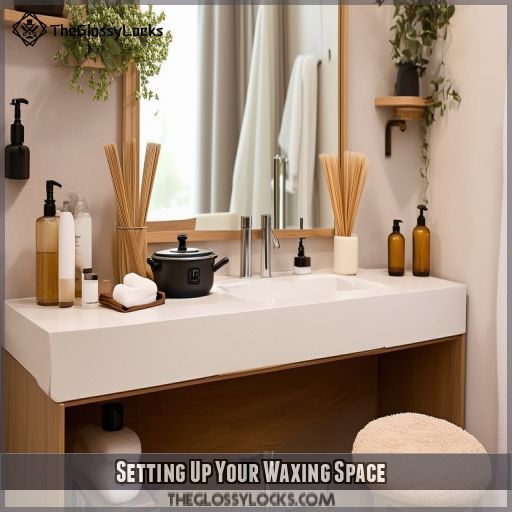 Setting Up Your Waxing Space