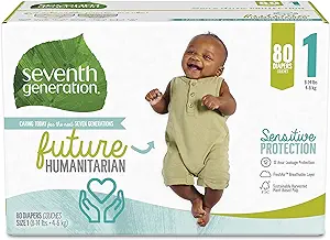 Seventh Generation Baby Diapers Size