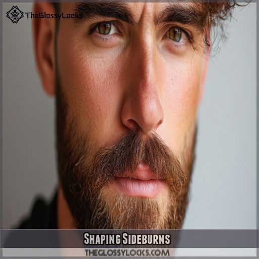 Shaping Sideburns