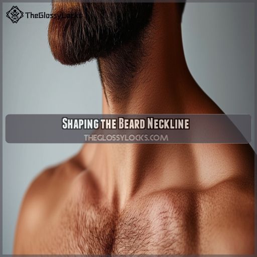 Shaping the Beard Neckline