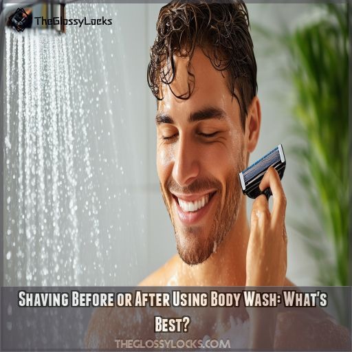 Shaving Before or After Using Body Wash: What