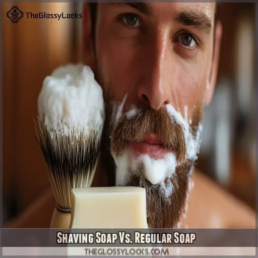 Shaving Soap Vs. Regular Soap