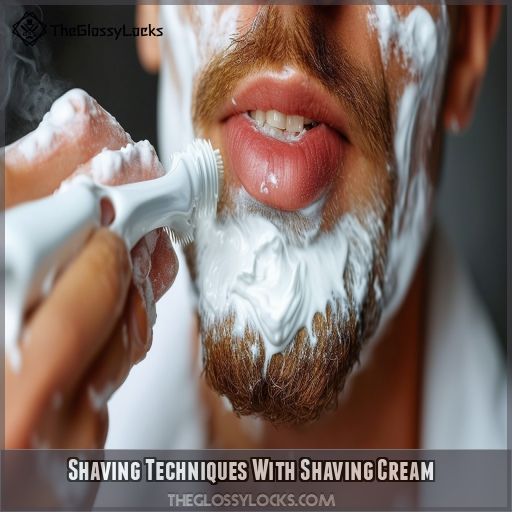 Shaving Techniques With Shaving Cream