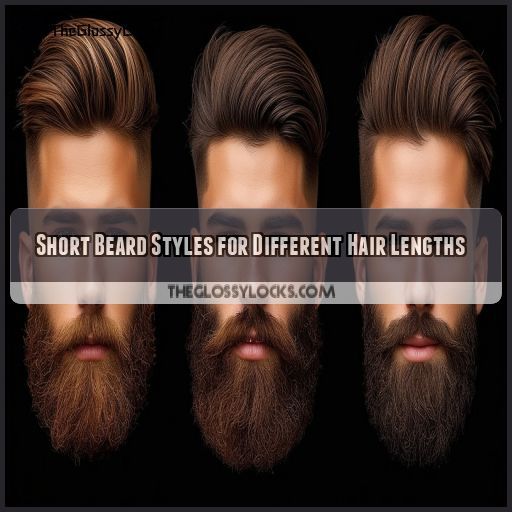 Short Beard Styles for Different Hair Lengths