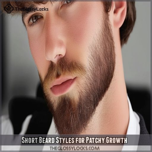 Short Beard Styles for Patchy Growth