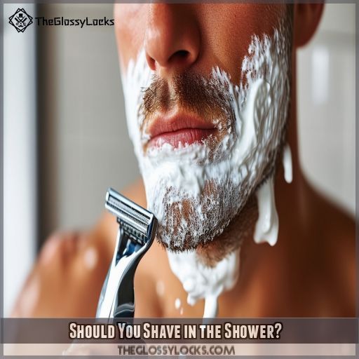 Should You Shave in the Shower