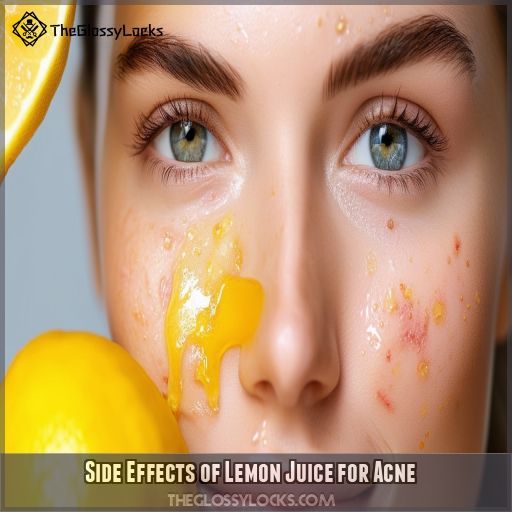 Side Effects of Lemon Juice for Acne