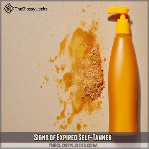 Signs of Expired Self-Tanner