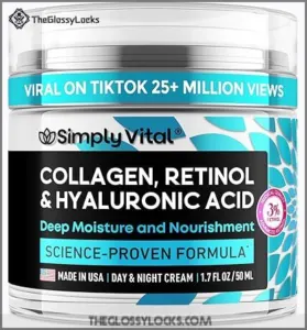 SimplyVital Face Moisturizer Collagen Cream B0BBSP2JNQ