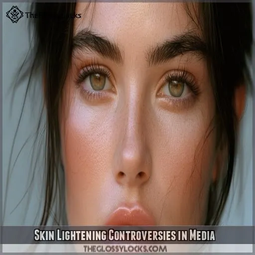 Skin Lightening Controversies in Media