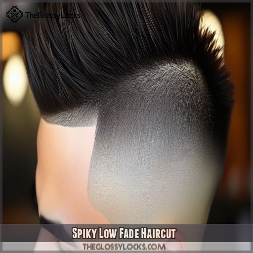 Spiky Low Fade Haircut
