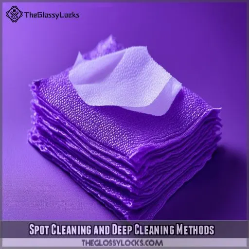 Spot Cleaning and Deep Cleaning Methods