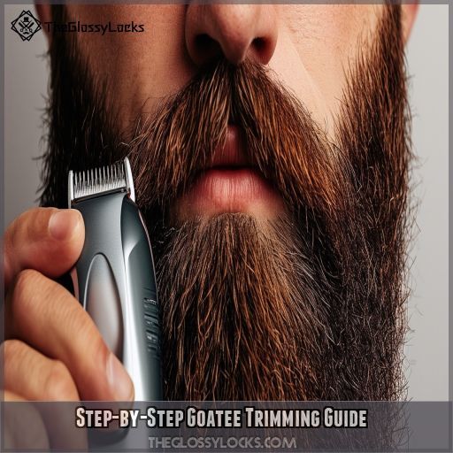 Step-by-Step Goatee Trimming Guide
