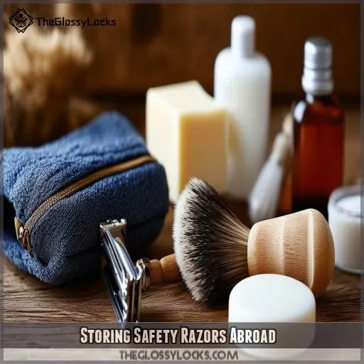 Storing Safety Razors Abroad