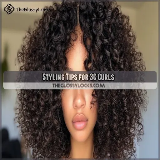 Styling Tips for 3C Curls