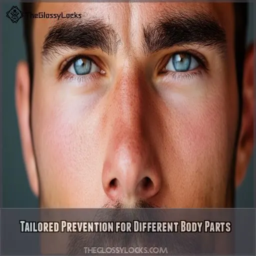 Tailored Prevention for Different Body Parts