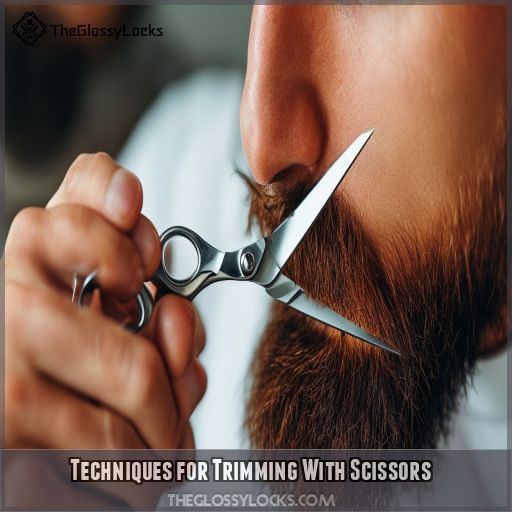 Techniques for Trimming With Scissors